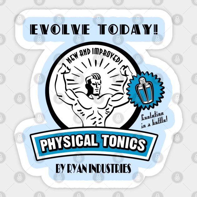 BioShock Physical Tonics Sticker by Fanisetas